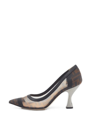 Fendi Pre-Owned Colibri net pumps - Black