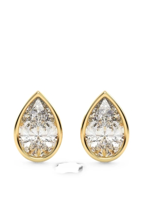 Diamond Essentials diamond solitaire earrings - Gold