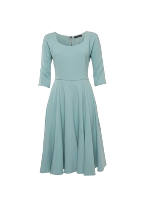 Dolce & Gabbana Pre-Owned flared midi dress - Blue