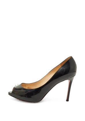 Christian Louboutin Pre-Owned Very Privé peep-toe pumps - Black