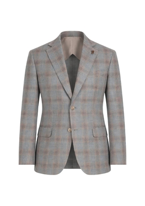 Pal Zileri check-pattern blazer - Blue