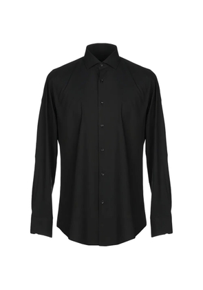 Tombolini long-sleeve button-down shirt - Black
