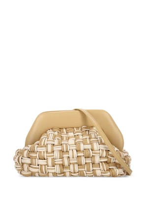 Themoirè Tia clutch bag - Neutrals