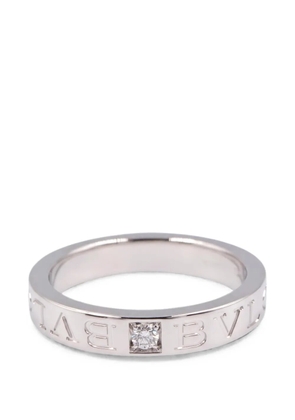 Bvlgari Pre-Owned 2010s B-zero1 diamond ring - Silver