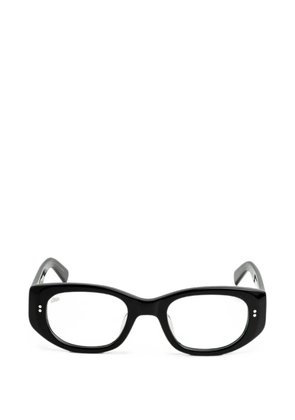 akila Silvia geometric-frame glasses - Black