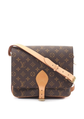 Louis Vuitton Pre-Owned 1997 Monogram Cartouchiere GM crossbody bag - Brown