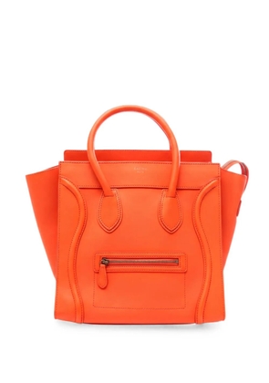 Celine Pre-Owned 2010s mini leather tote bag - Orange