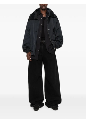 Marc O'Polo high-neck button-up jacket - Black