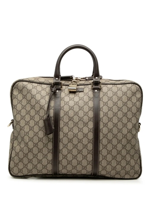 Gucci Pre-Owned 2000-2015 GG Supreme business bag - Neutrals