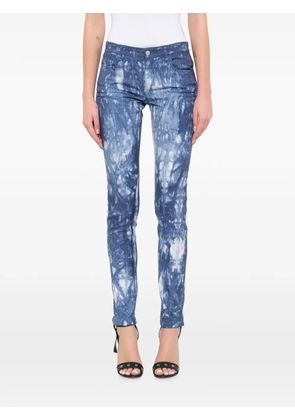 Givenchy tie-dye skinny jeans - Blue