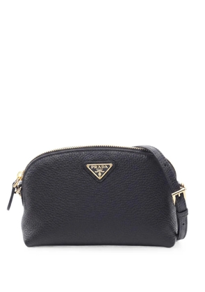 Prada Pre-Owned Vit. Daino Soft leather shoulder bag - Black