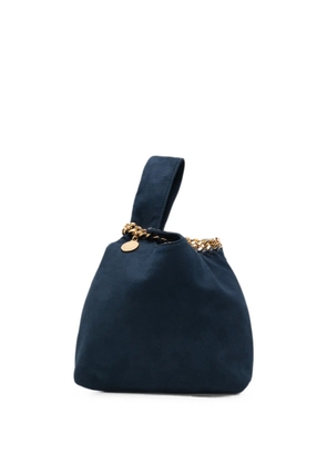 Stella McCartney Falabella chain-trim clutch bag - Blue