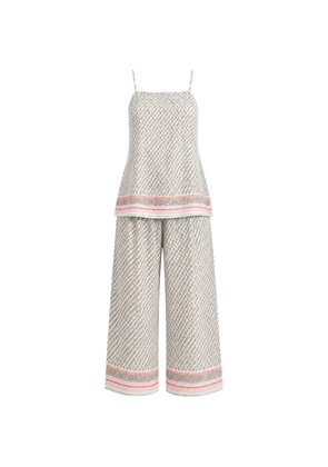 Polo Ralph Lauren block-print pajamas - White