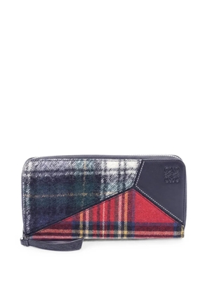 Loewe Pre-Owned 2010s Puzzle zip-around wallet - Red