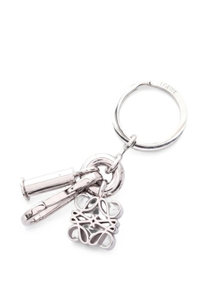 Loewe Pre-Owned 2020s Anagram key ring - Silver