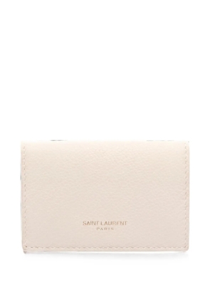 Saint Laurent Pre-Owned 2010s Trifold wallet - Neutrals