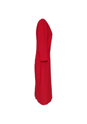 Roland Mouret asymmetric one-shoulder midi dress - Red