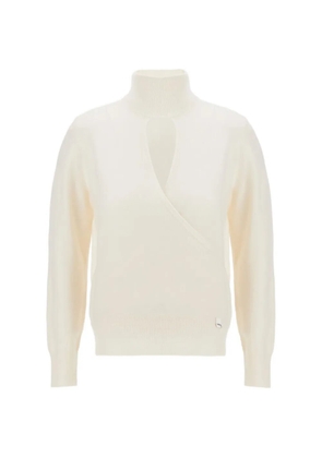 Herno Resort wrap-effect sweater - Neutrals