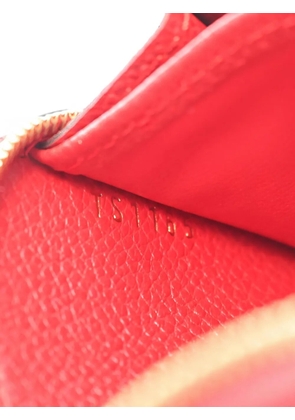 Louis Vuitton Pre-Owned 2015 Zippy Monogram Empreinte wallet - Red
