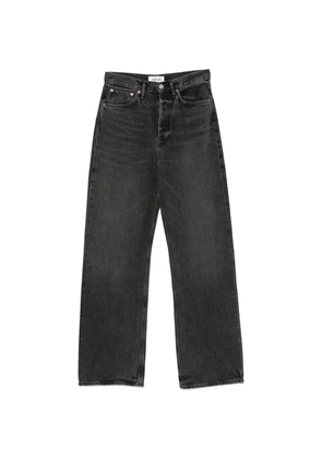 AGOLDE faded-effect wide-leg jeans - Grey