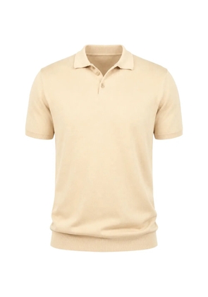 AMARANTO short-sleeve polo shirt - Neutrals