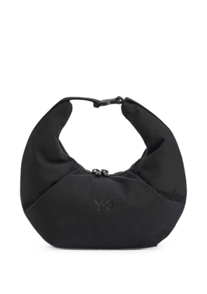 Y-3 crescent-silhouette tote bag - Black