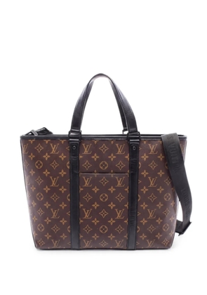 Louis Vuitton Pre-Owned 2010s Monogram Macassar Weekend Tote PM tote bag - Brown