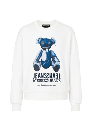 Iceberg logo-print sweatshirt - White