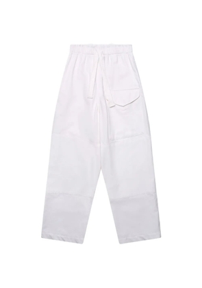 Studio Nicholson elasticated drawstring trousers - White
