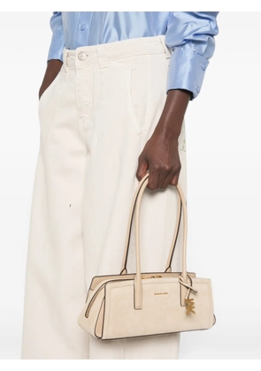 Michael Michael Kors Laila logo-plaque shoulder bag - Neutrals
