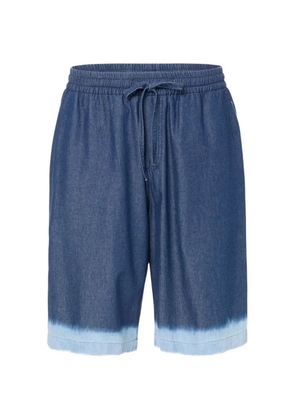 Iceberg dip-dye drawstring shorts - Blue
