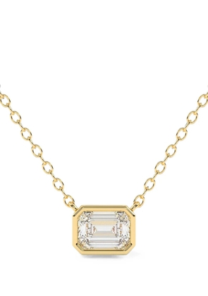Diamond Essentials emerald-cut diamond necklace - Gold