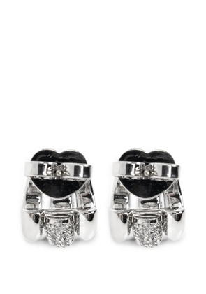 Kate Spade crystal-embellished earrings - Silver