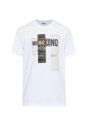 Moschino logo-print T-shirt - White