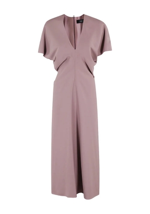 Federica Tosi draped-detail dress - Pink