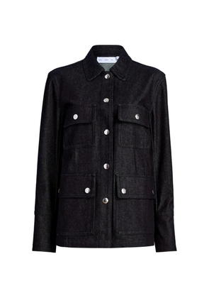 Proenza Schouler White Label Stella jacket in stretch twill - Blue