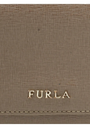 Furla logo-lettering continental wallet - Brown
