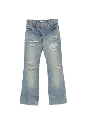 Dolce & Gabbana Pre-Owned 2000s distressed jeans - Blue