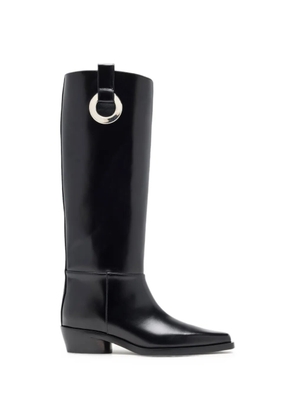 Proenza Schouler Bronco grommet knee high boots - Black