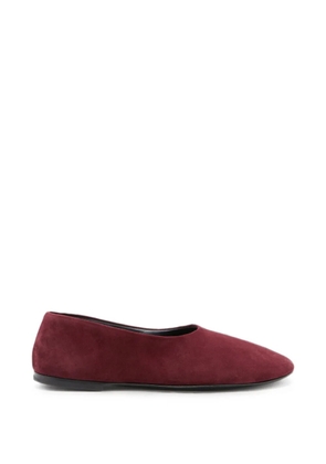 Proenza Schouler Glove slippers in kid suede - Red