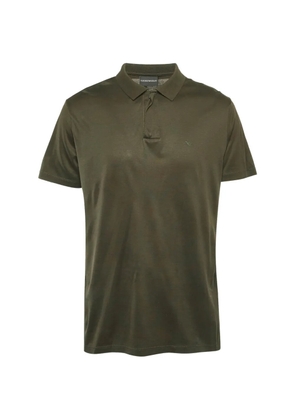 Emporio Armani Pre-Owned zip-up polo shirt - Green