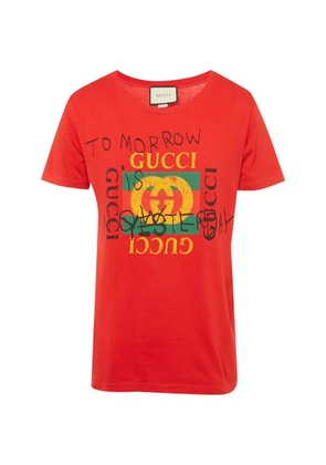 Gucci Pre-Owned logo-print T-shirt - Red