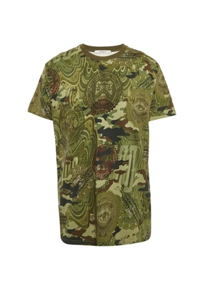 Givenchy Pre-Owned camouflage-print T-shirt - Green