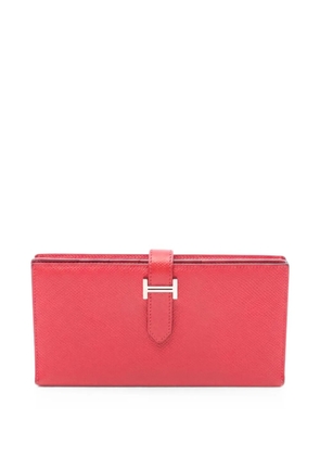 Hermès Pre-Owned 2014 Béarn Soufflet wallet - Red