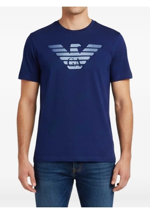 Emporio Armani Pre-Owned logo-print short-sleeve T-shirt - Blue