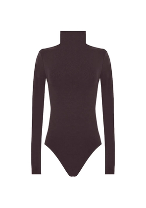 Wolford seamless high-neck bodysuit - Brown