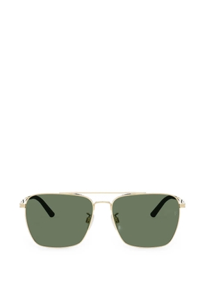 Oliver Peoples R-15 square-frame sunglasses - Gold