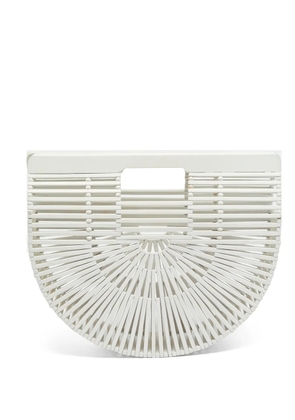 Cult Gaia Ark clutch bag - White