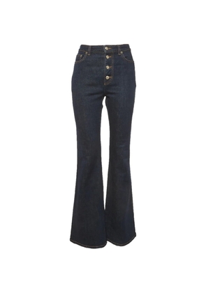 Sonia Rykiel Pre-Owned high-waisted flared jeans - Blue