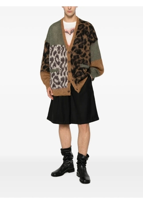 R13 leopard-print cardigan - Brown